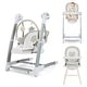 preview thumbnail 23 of 21, Babyjoy 3-in-1 Baby Swing & High Chair with 8 Adjustable Heights &