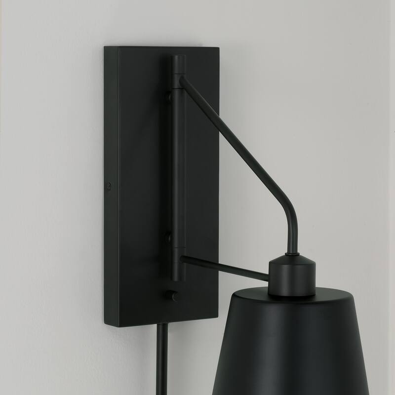 Alden 1-Light Sconce - 6.75"W x 24.5"H x 13"E