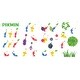 preview thumbnail 1 of 4, RoomMates Nintendo Pikmin Characters Wall Decals