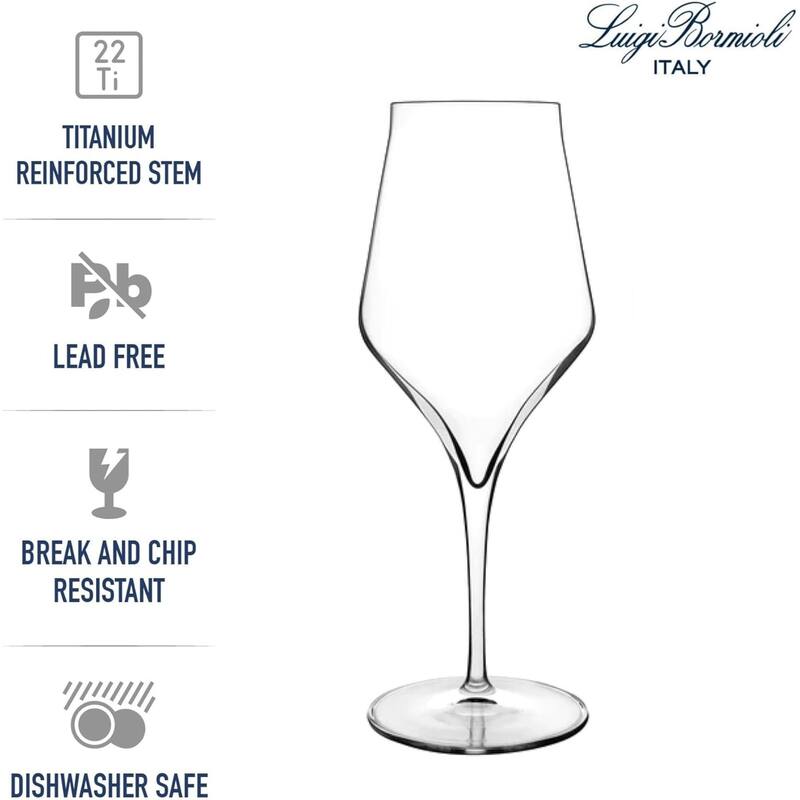 Luigi Bormioli Set of 2 Supremo Red Wine Glasses - 15.25 oz.