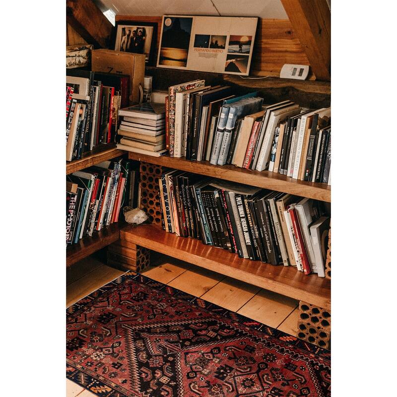 ECARPETGALLERY Hand-knotted Andelz Copper Wool Rug - 4'0 x 7'3