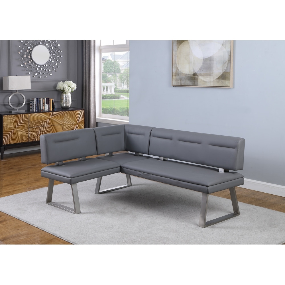Grey Upholstered Somette Benches Bed Bath Beyond
