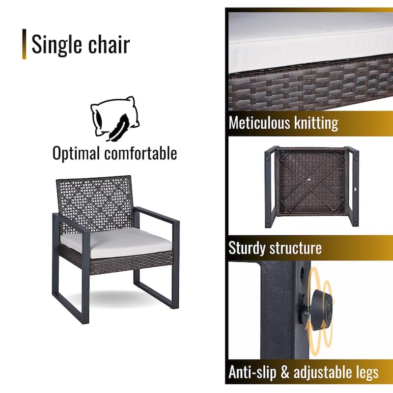 WW 4-Piece Patio Furniture Set