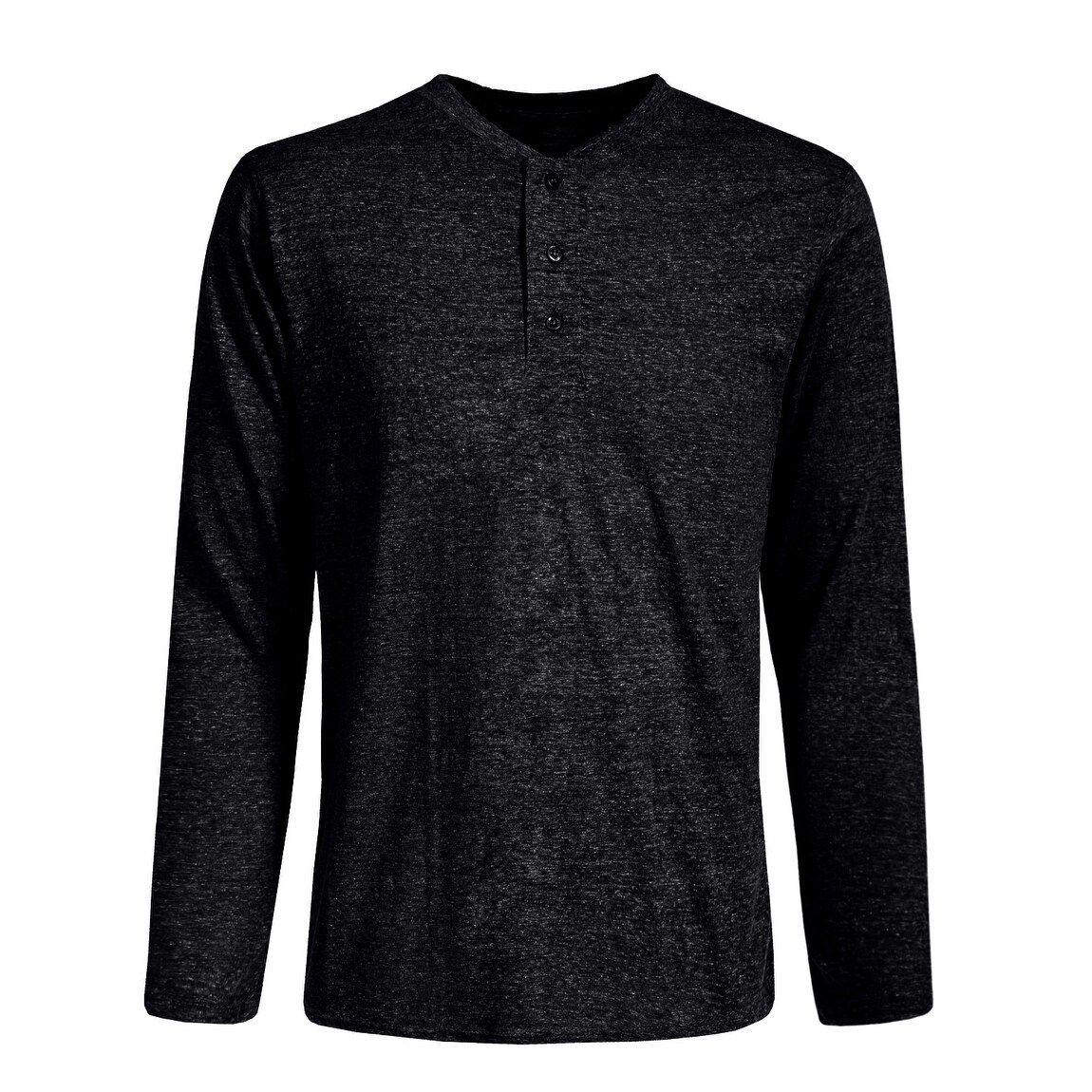 Ne People Mens Half Button Down Henley Long Sleeve T Shirts