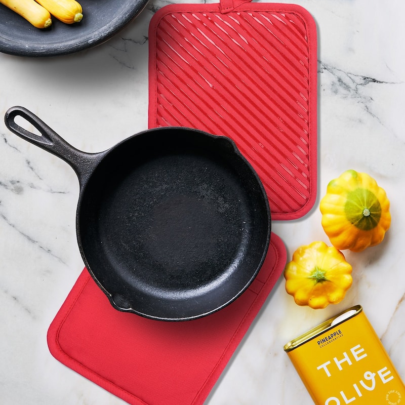 Silicon Print Pot holder-Pair
