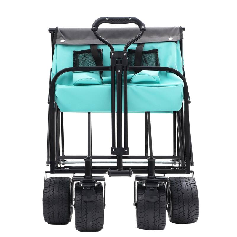 Foldable Wagon Cart with strapping system Beach