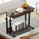 preview thumbnail 2 of 19, Portable C Table, Laptop Table for Sofa Bed, Adjustable Desk Mobile Standing Desk
