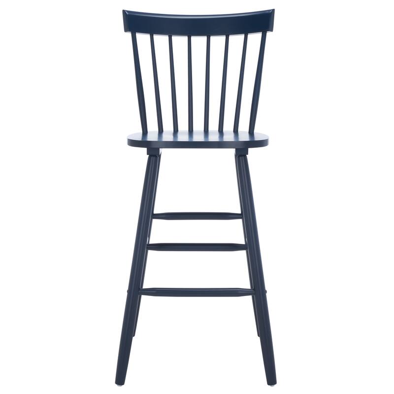 SAFAVIEH Belva 30-inch Spindle Farmhouse Bar Stool (Set of 2) - 20" W x 21" D x 44" H - 20"W x 21"D x 44"H
