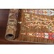 preview thumbnail 12 of 14, Floral Animal Pictorial Ziegler Oriental Area Rug Handmade Wool Carpet - 3'4" x 4'11"