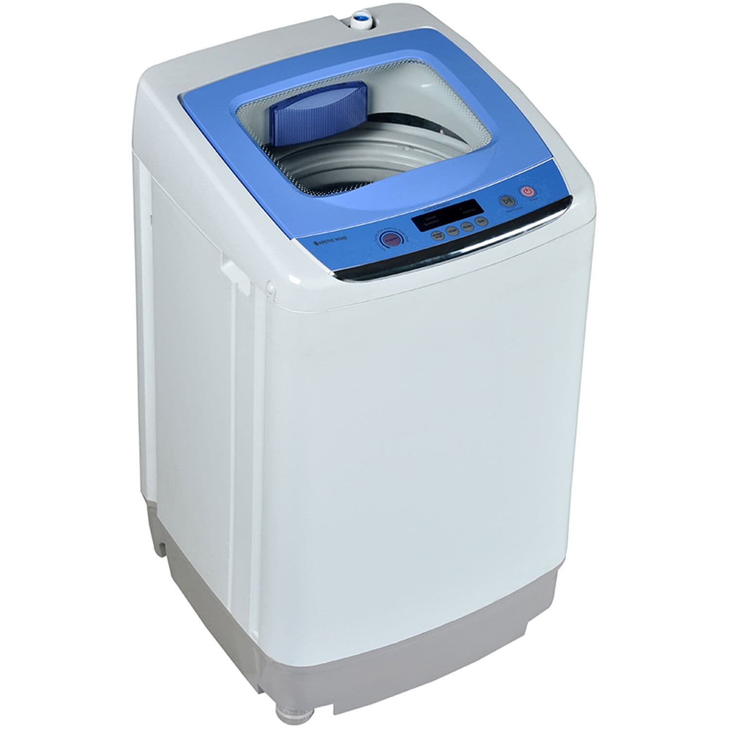 BPW30MW BLACK+DECKER Portable Washer 3.0 Cu. Ft. with 6 Cycles, Transparent  Lid & LED Display