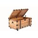 preview thumbnail 4 of 3, Twin over Full MDF House Bunk Bed with Slide & Roof