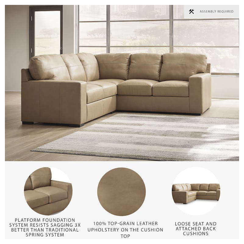 Signature Design by Ashley Bandon Brown 2-Piece Sectional