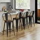 preview thumbnail 13 of 40, Andeworld farmhouse bar stools ,counter height bar stools set of 4 - Set of 4