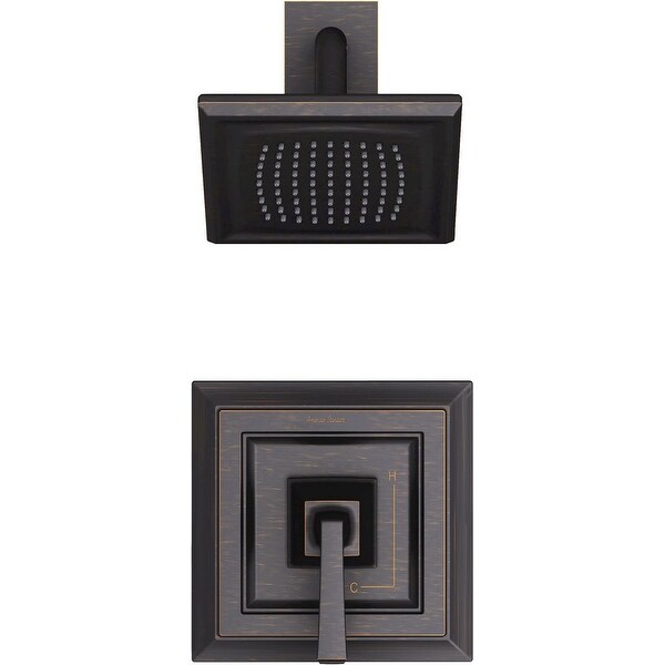 American Standard T455.501 Town Square S Shower Only Trim Package with 2.5 GPM Single Function Shower Head