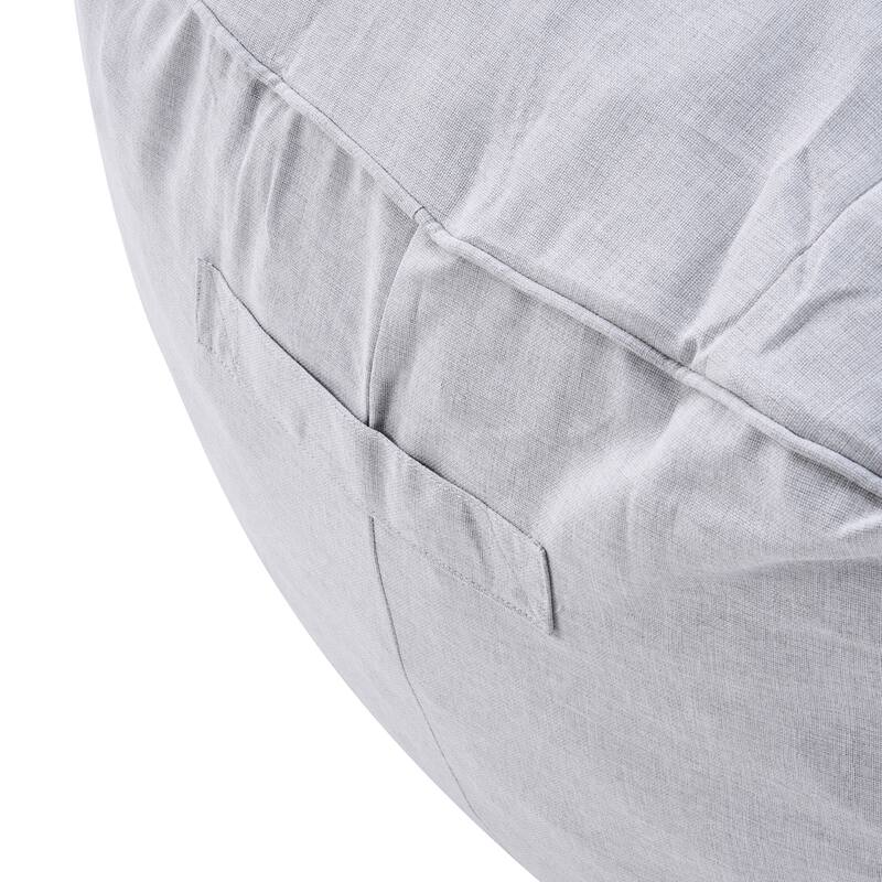 Christopher Knight Home - Hilary Modern Outdoor Upholstered Bean Bag with Storage