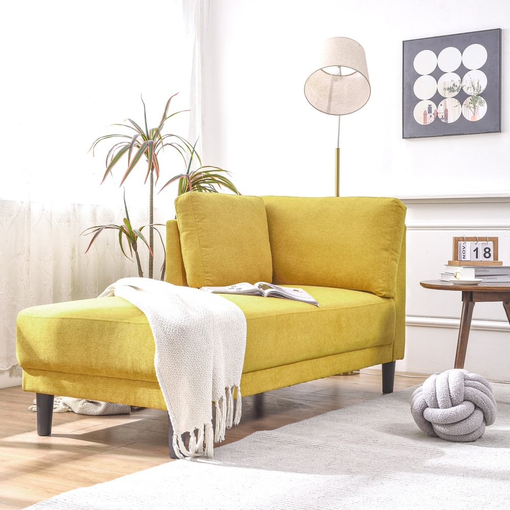Yellow Chaise Lounges Bed Bath Beyond