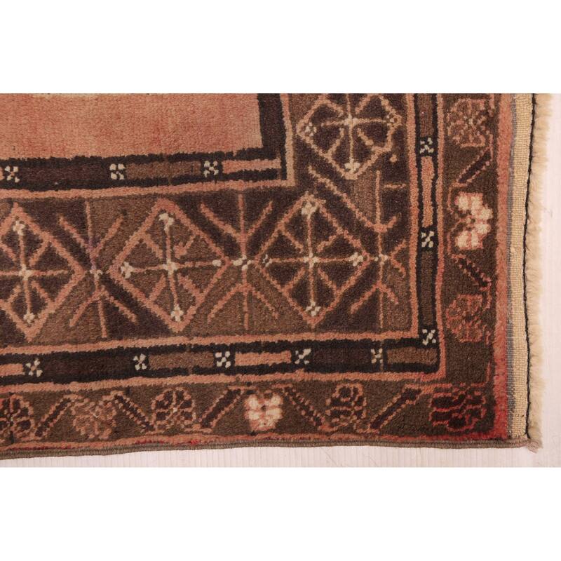 ECARPETGALLERY Hand-knotted Teimani Copper Wool Rug - 7'7 x 9'4