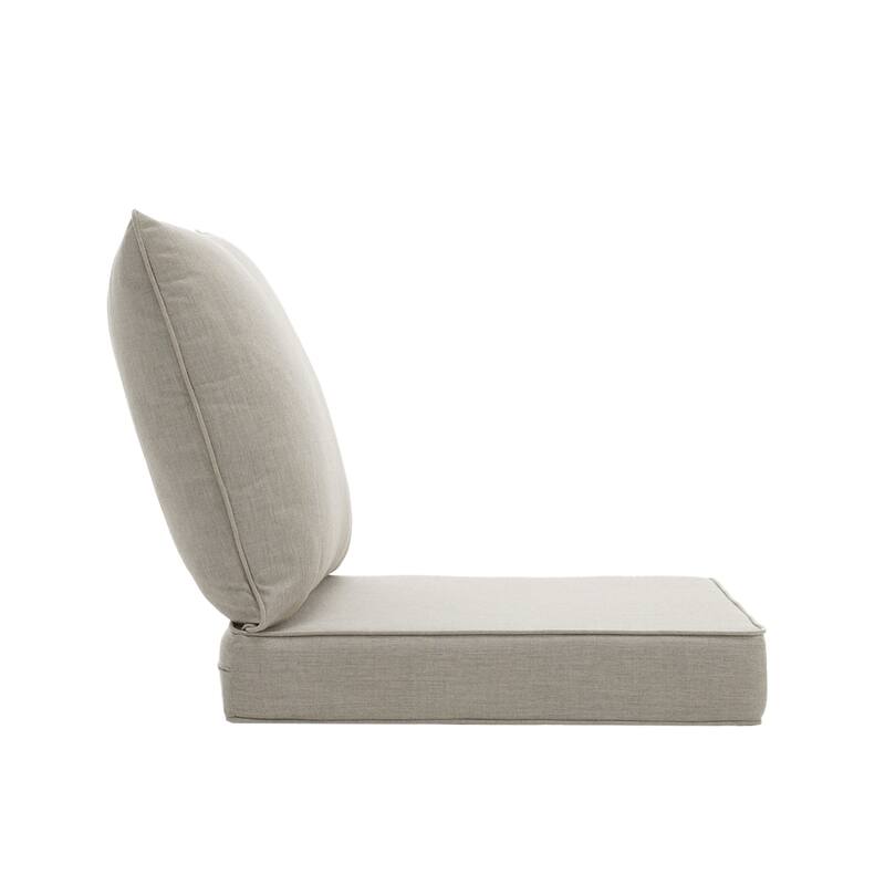 24"x23" Deep Seat Sunbrella Thick Cushion For Outdoor Club Chair,Rocking Chair