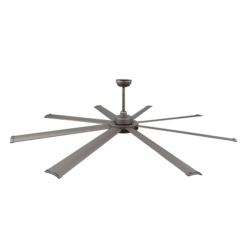 MLiAN 80" 8- Aluminum Blades DC indoor Ceiling Fan with Remote - 80