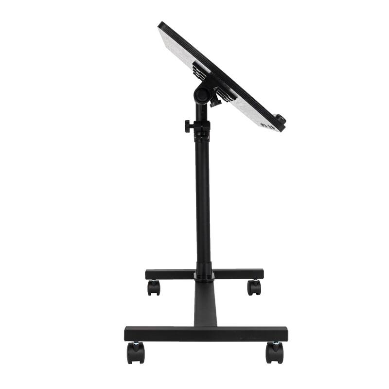 Four-Wheel Multifunctional Flat Surface Lifting Computer Desk