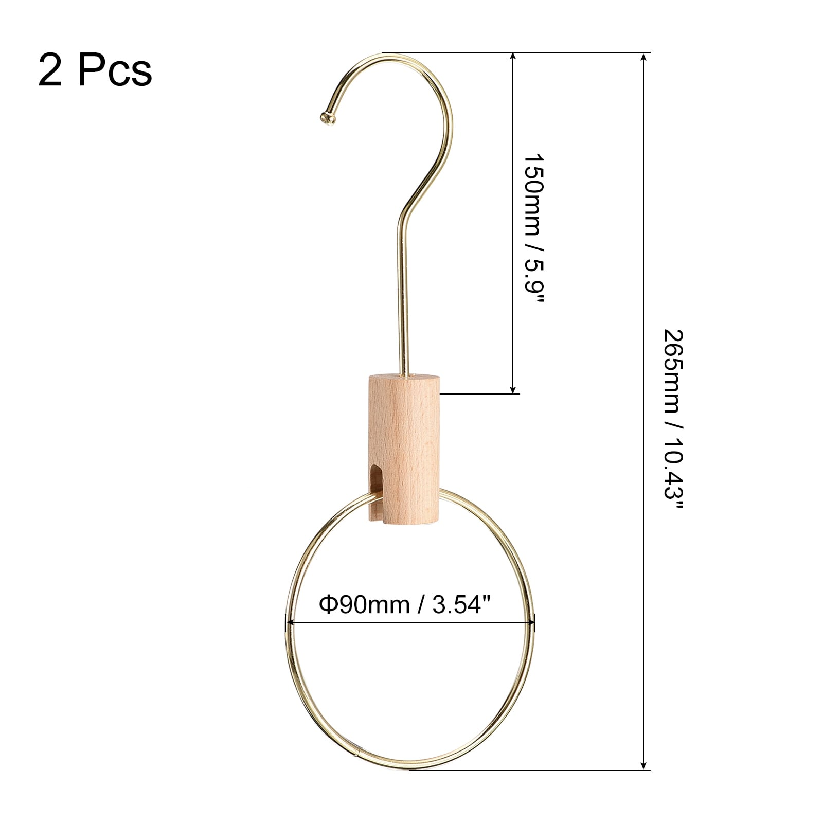 DS5349 Swimwear Towel Ring Pegs Hangers Closet