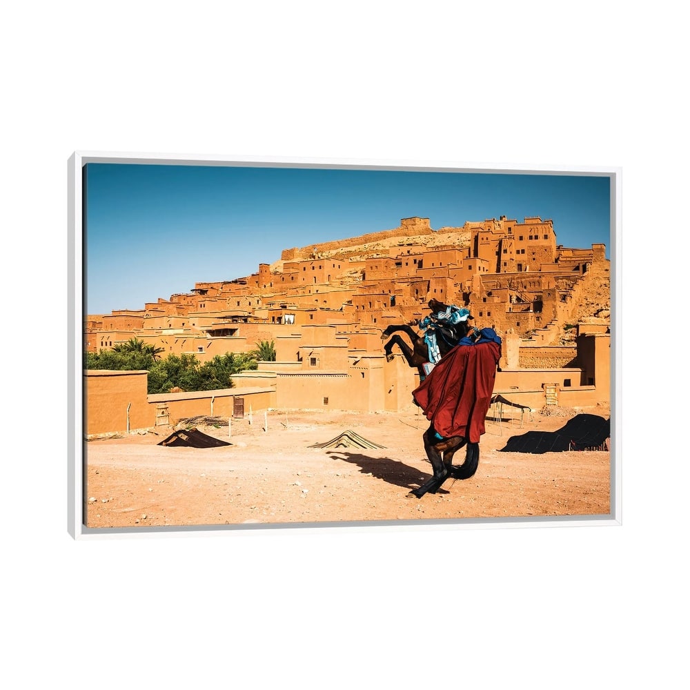 iCanvas "The Rampant Horse, Morocco II" by Matteo Colombo Framed
