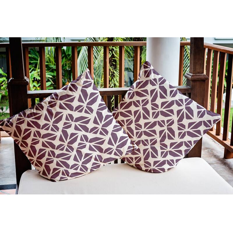 Kaleidoscope Graffiti Indoor/Outdoor Throw Pillow