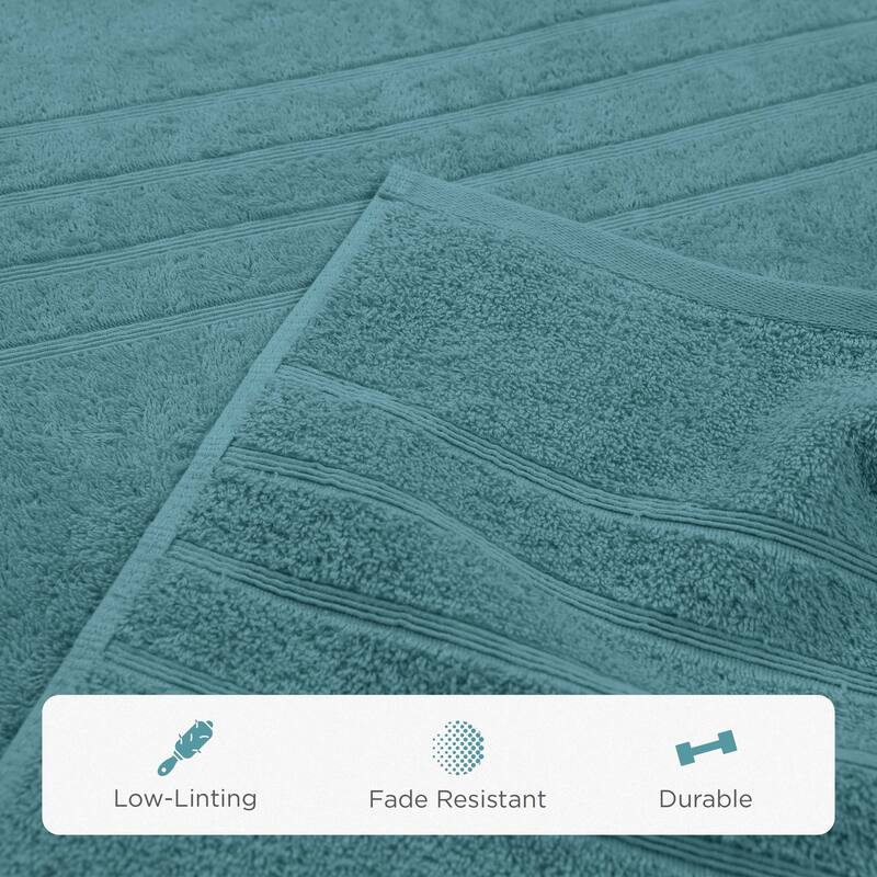 Martex Ultimate Performance Cotton Low-Lint Soft Absorbent Towel Set