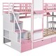 preview thumbnail 50 of 49, Twin-Over-Twin Bunk Bed with 2 Drawers 3 Shelves