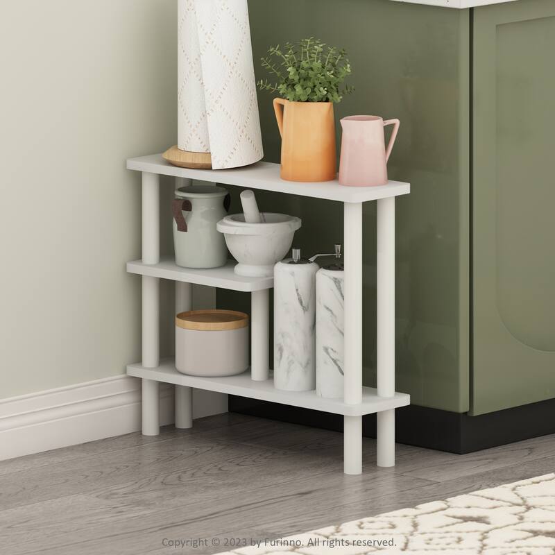 Furinno Turn-N-Tube Slim Space Saving Storage Rack