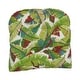 preview thumbnail 6 of 39, 19-inch Rounded Back Tufted Indoor/Outdoor Chair Cushion - 19" x 19"
