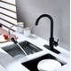 preview thumbnail 16 of 45, Ultra Faucets Euro Collection Single-Handle Kitchen Faucet With Pull-Down Spray
