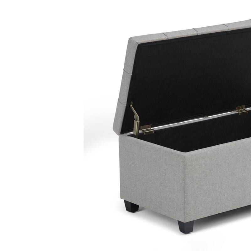 Modern Storage Ottoman Bench for Living Room