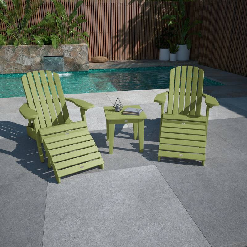 BAHIA VERDE OUTDOORS Cape 5-Piece Adirondack Conversation Set