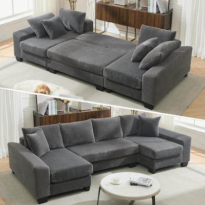 Luxury Sleeper Sofa Bed with Soft Cushion - Ultimate Comfort for Your Home