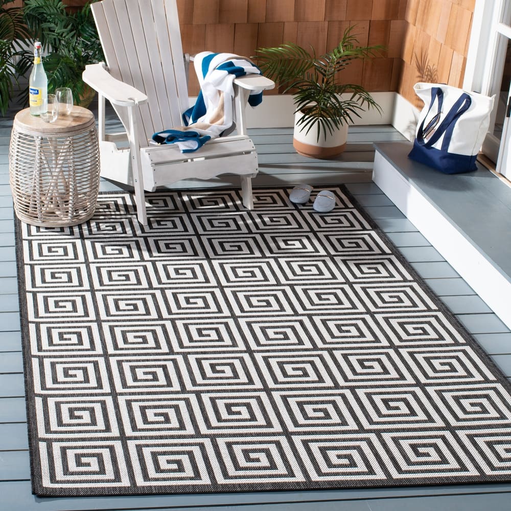 SAFAVIEH Beach House Anarsija Indoor/ Outdoor Waterproof Patio Backyard Rug