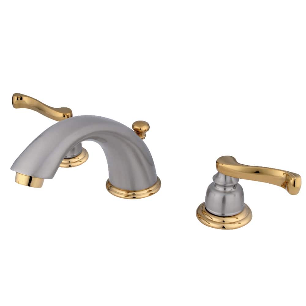 Kingston Brass 1.2 GPM Widespread Bathroom Faucet with Pop-Up Drain