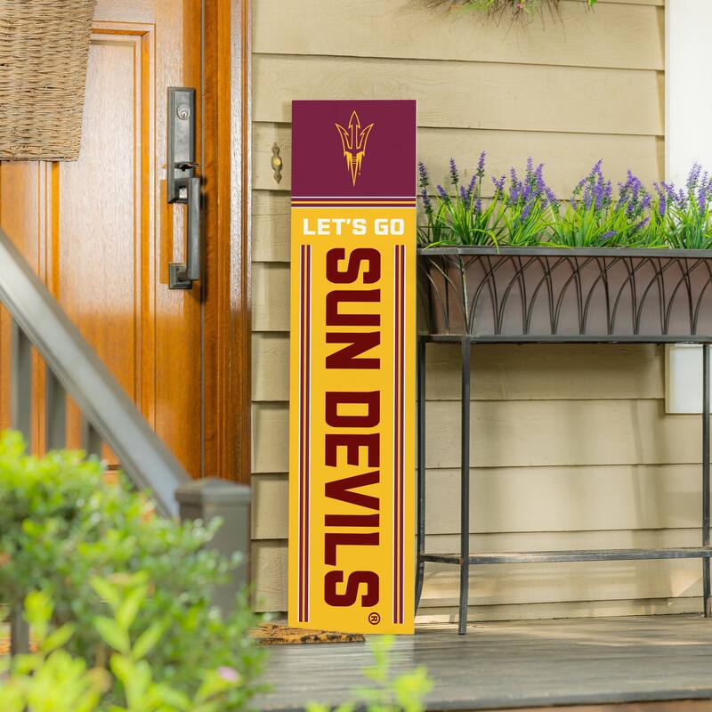 47" Double Sided Seasonal Porch Leaner, Arizona State University - 47" x 11.25"