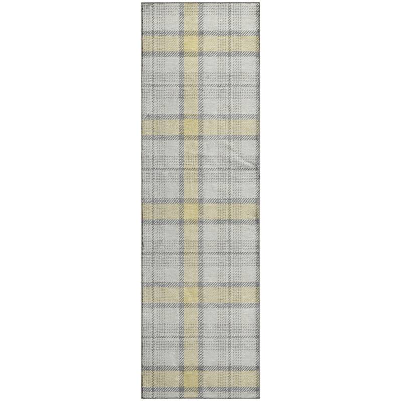 Premium Washable Super Soft Plaid Mayfield Rug