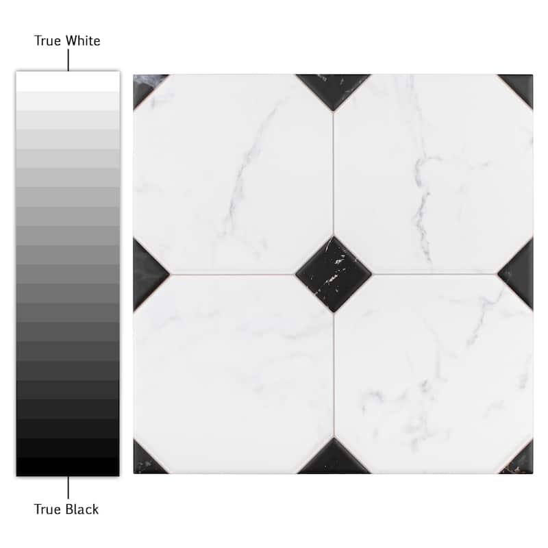 Merola Tile Betera Blanco 13-1/8"x13-1/8" Porcelain Floor and Wall Tile
