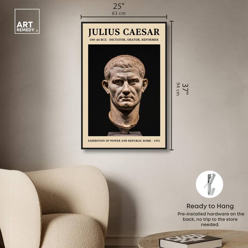 Roman Leader Canvas by Art Remedy