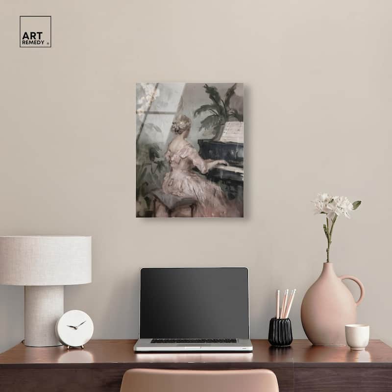 Soft Music Acrylic by Art Remedy, Ready to Hang