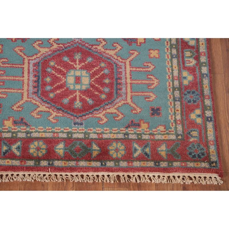 Traditional Kazak Oriental Accent Rug Handmade Wool Carpet - 3'0"x 5'0"
