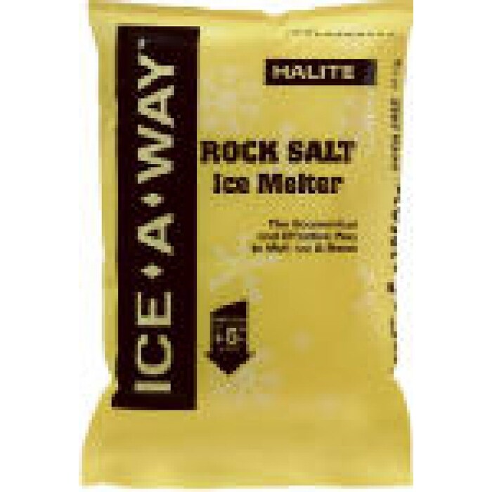 Shop Ice A Way 49100 Standard De Icing Rock Salt 50 Lb Free