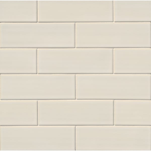 MSI SMOT-PT-AW412 Highland Park - 4" x 12" Rectangle Field Tile - Glossy Visual - Sold by Carton (1.998 SF/Carton)