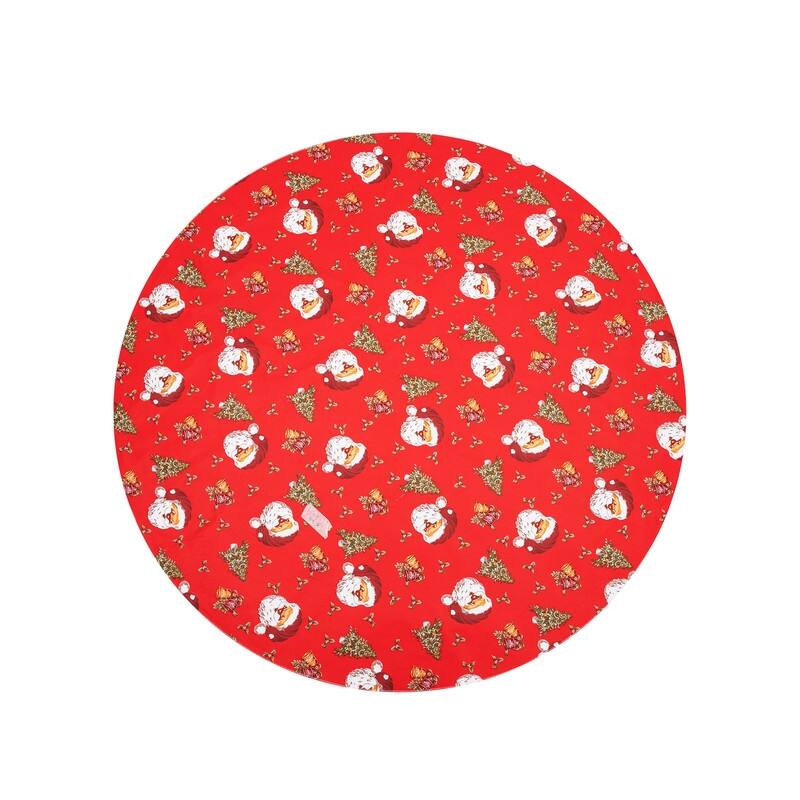 Ray Star Happy Christmas tablecloth 60in