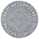 preview thumbnail 78 of 158, SAFAVIEH Handmade Dip Dye Karyn Wool Rug 7' Round - Blue/Ivory