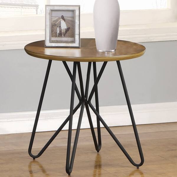 MidCentury Modern Hairpin Design Accent End Table Bed Bath & Beyond