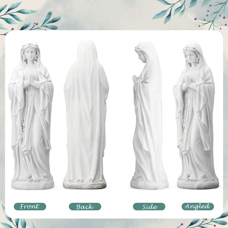 Outdoor Religious Sculpture, Garden Decor, Waterproof Sculpture, Suitable for Courtyard, Front porch, Patio