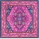 preview thumbnail 23 of 40, SAFAVIEH Handmade Bellagio Georgina Modern Oriental Wool Rug 5' Square - Pink/Navy - Square